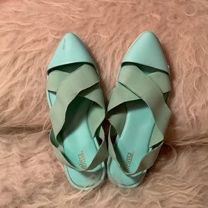 Melissa jelly flats "Good Vibes".